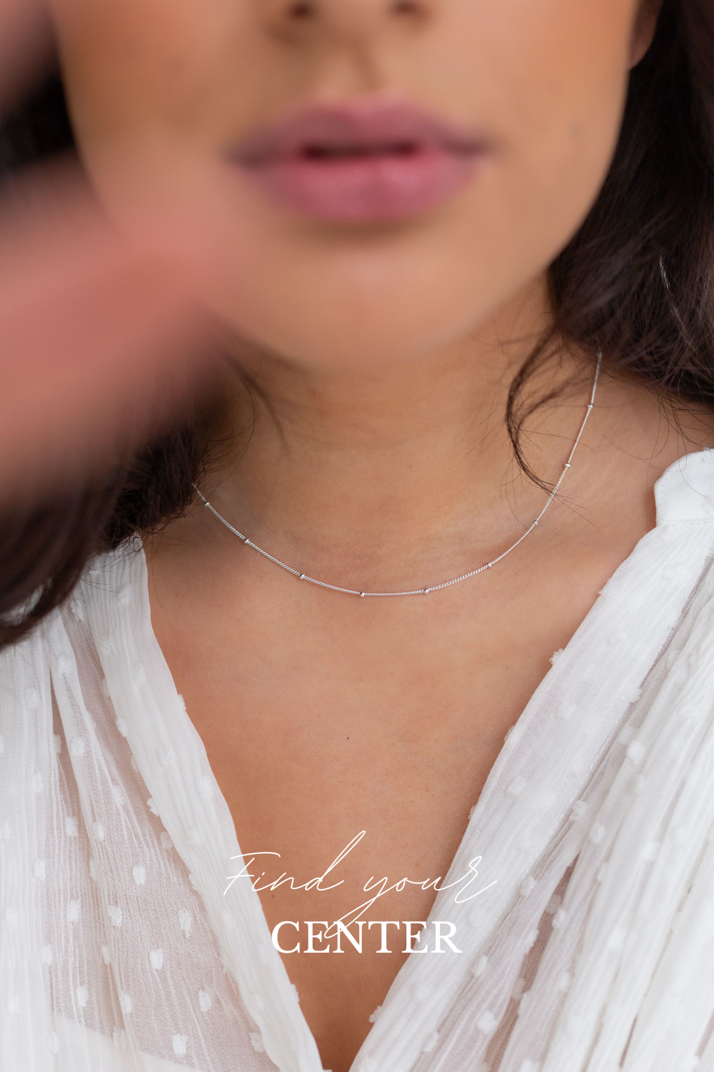 Balance Ketting Zilver