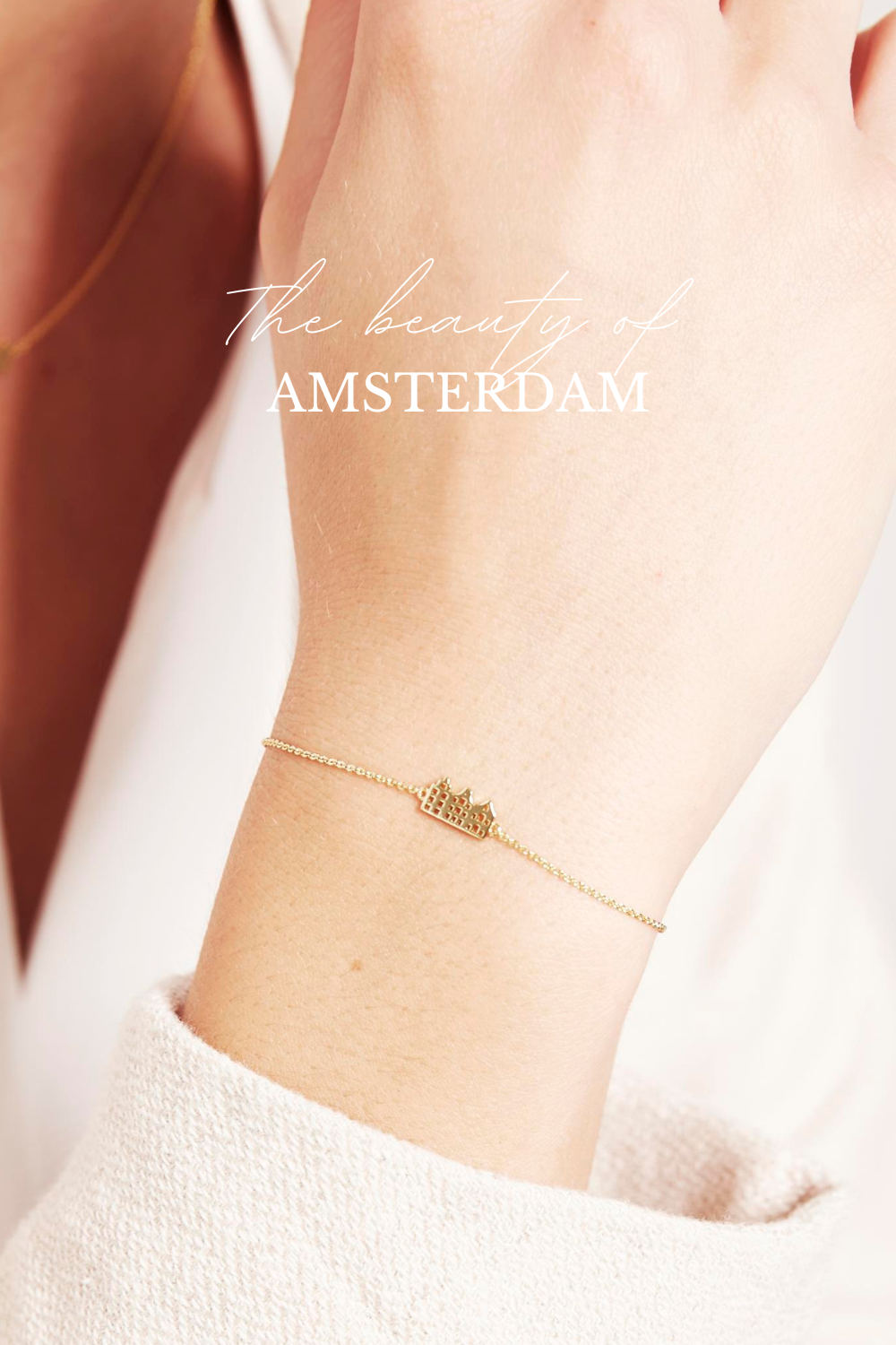 Amsterdam Canal Armband Verguld