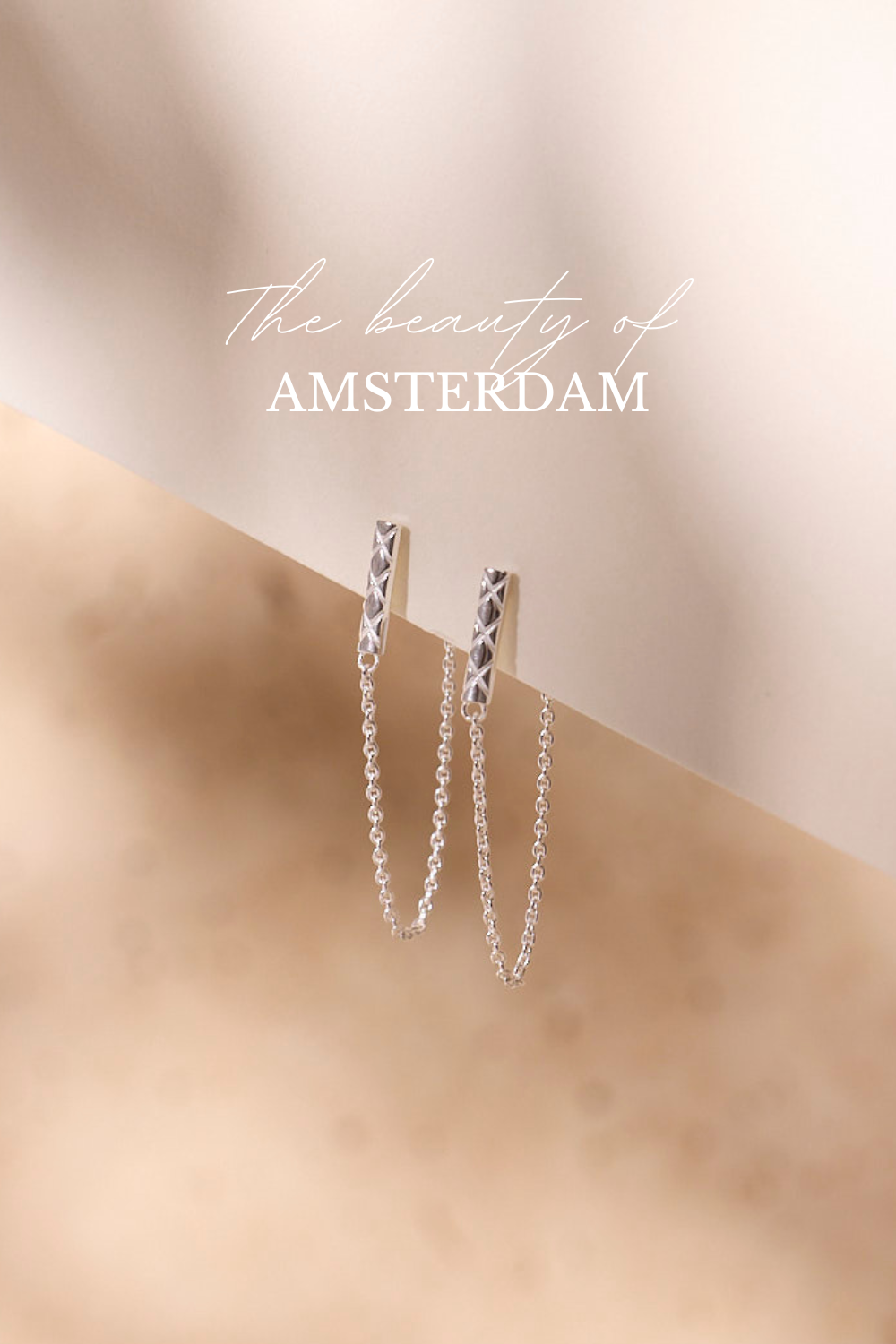 Metropolis Oorbellen Zilver