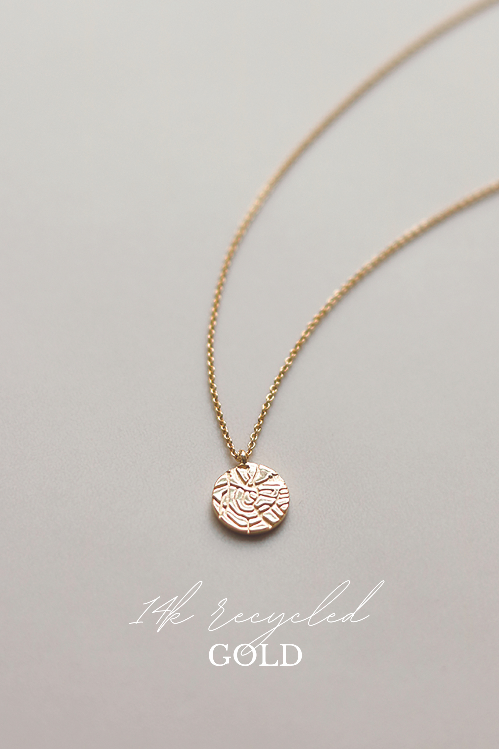 City Ketting - 14k Gerecycled Goud