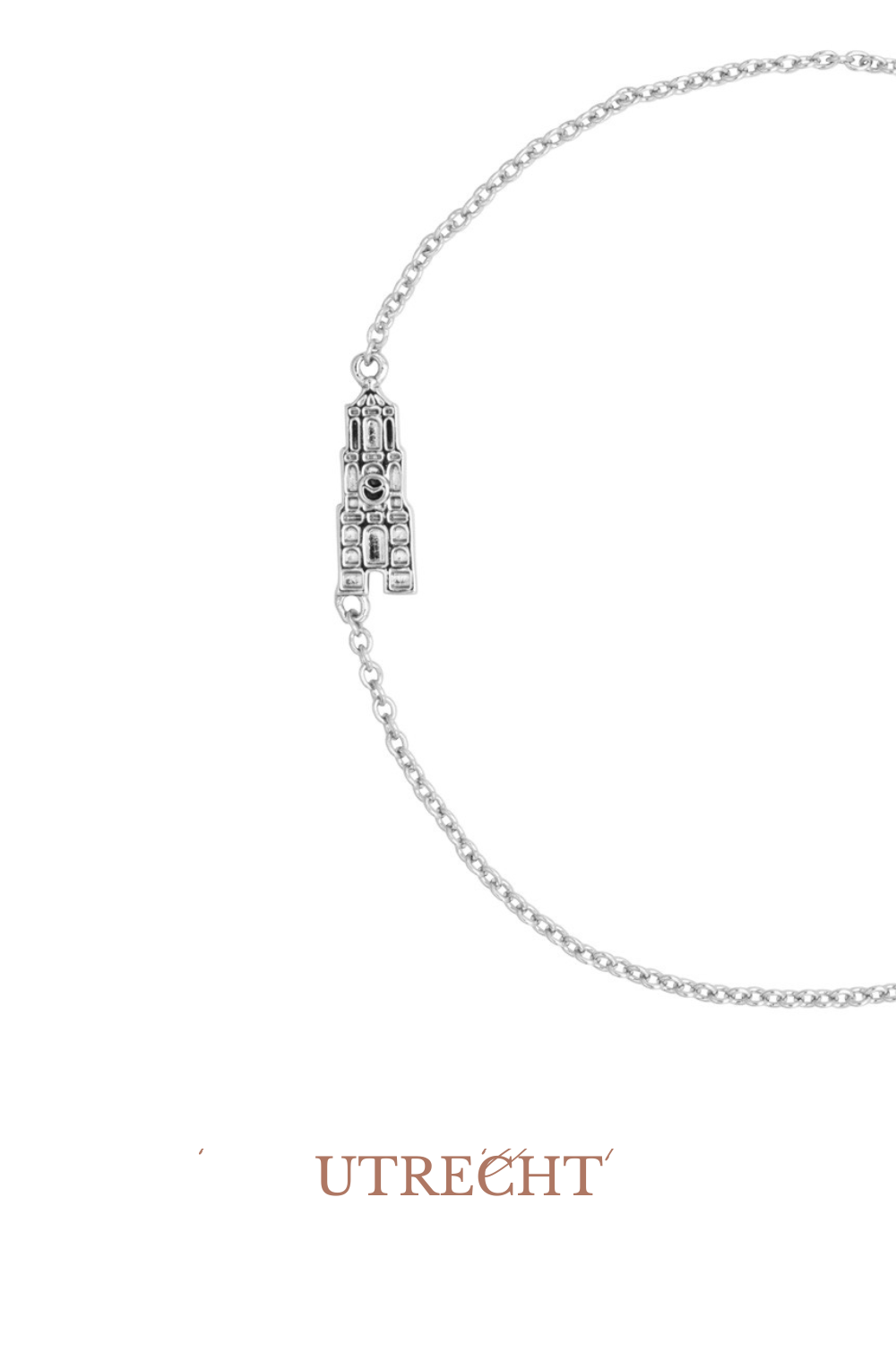 Domtoren Utrecht Armband Zilver