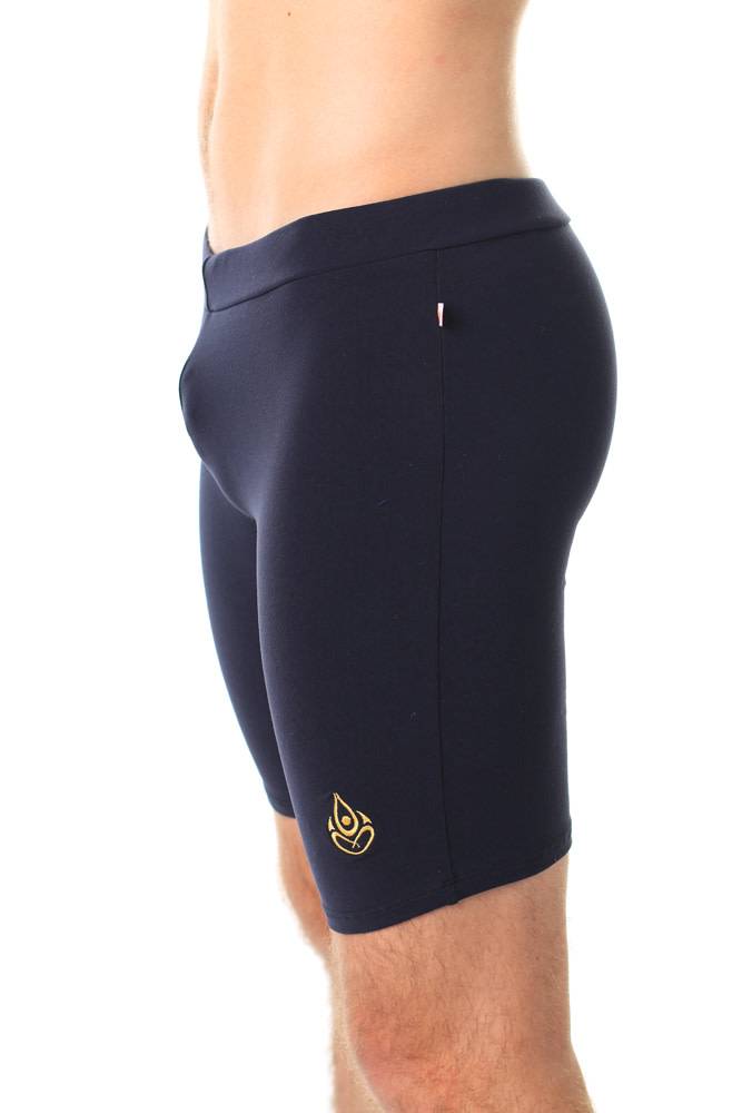 Shakti Activewear Herren Radlershorts - Schwarz-9