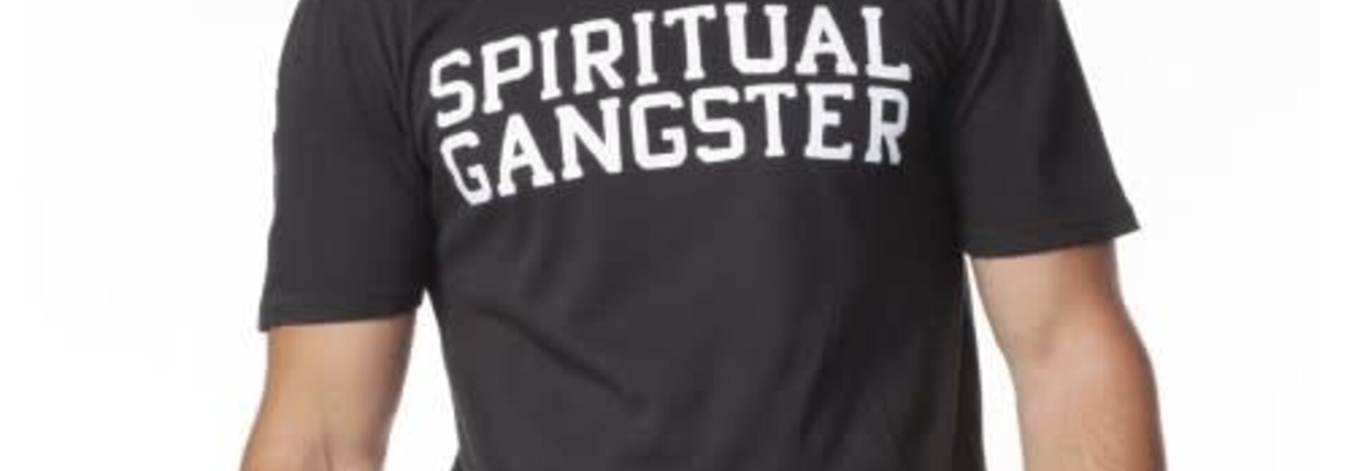 Spiritual Gangster Varsity Tee - Vintage Black