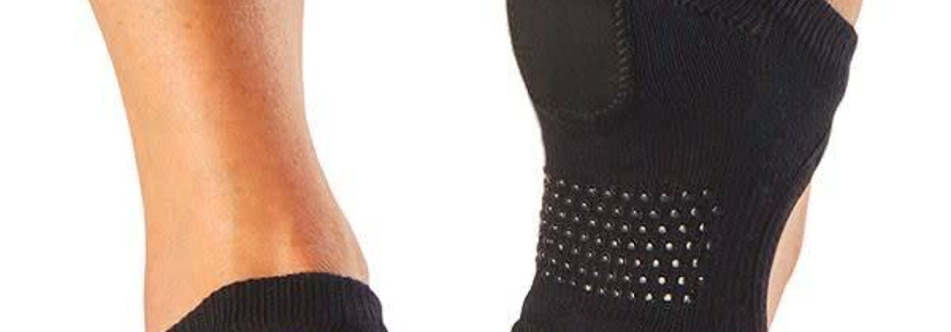 Toesox Prima Bellarina Half Toe - Black