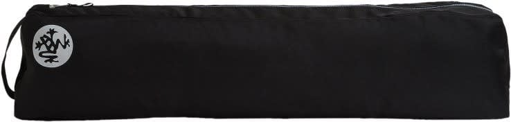 manduka, Bags, Manduka Go Steady 3 Black Large Yoga Mat Carrier Double  Zipper Carrying Bag