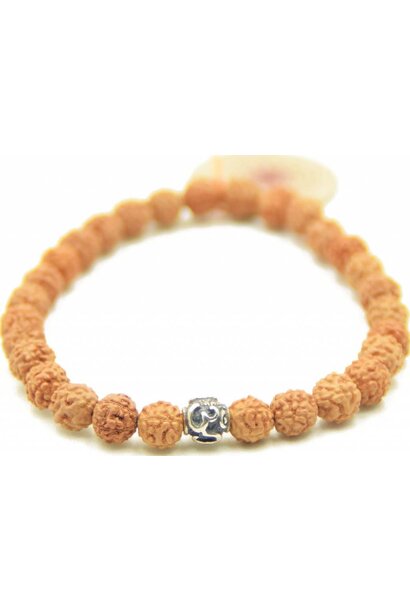 Mala Spirit Silver Aum Armband