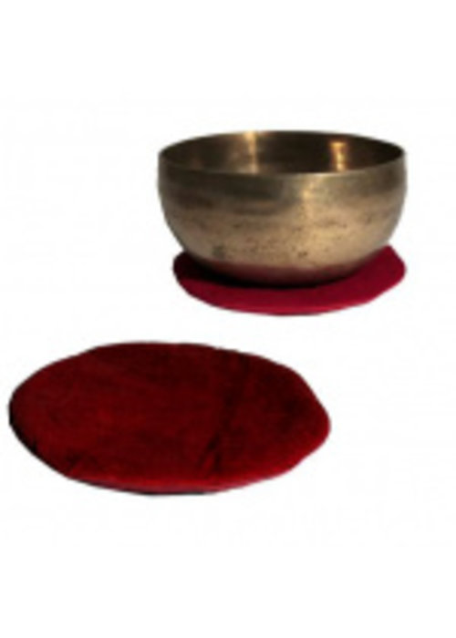Yogisha Singing Bowl Cushion Small - Red