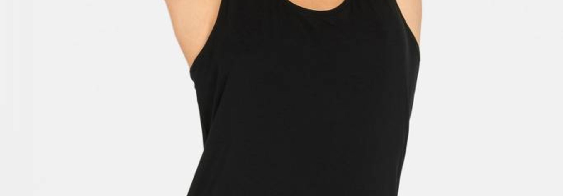 Dharma Bums Twisted Back Tee - Black