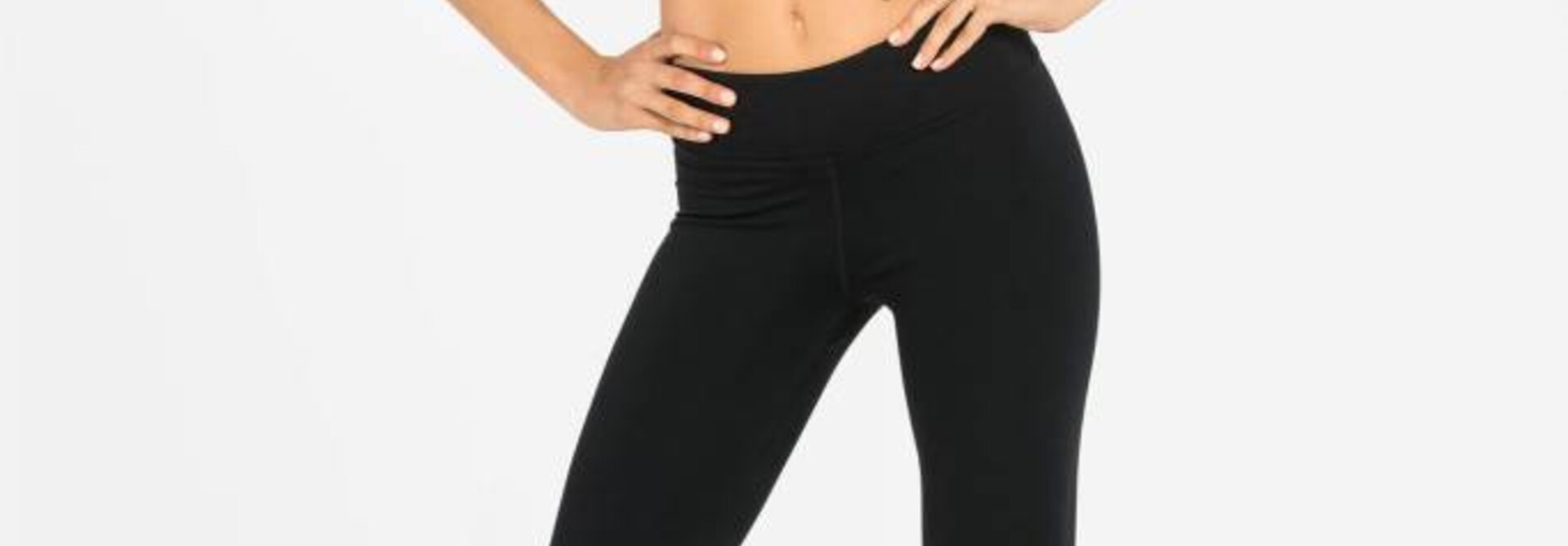 Dharma Bums Keyhole Crop - Black