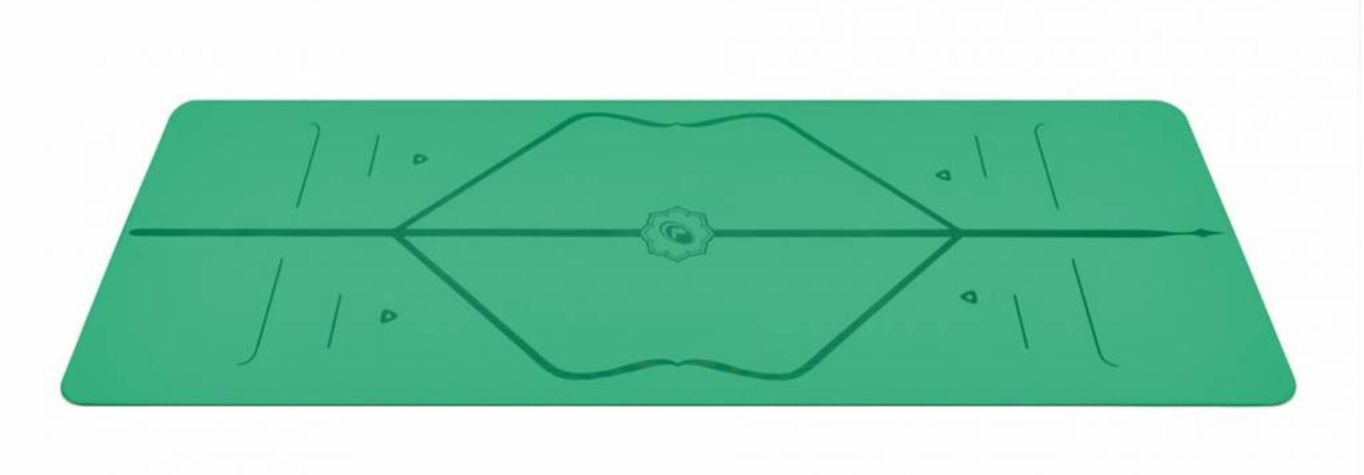 Liforme Yogamatte 185cm 68cm 4.2mm - Grün