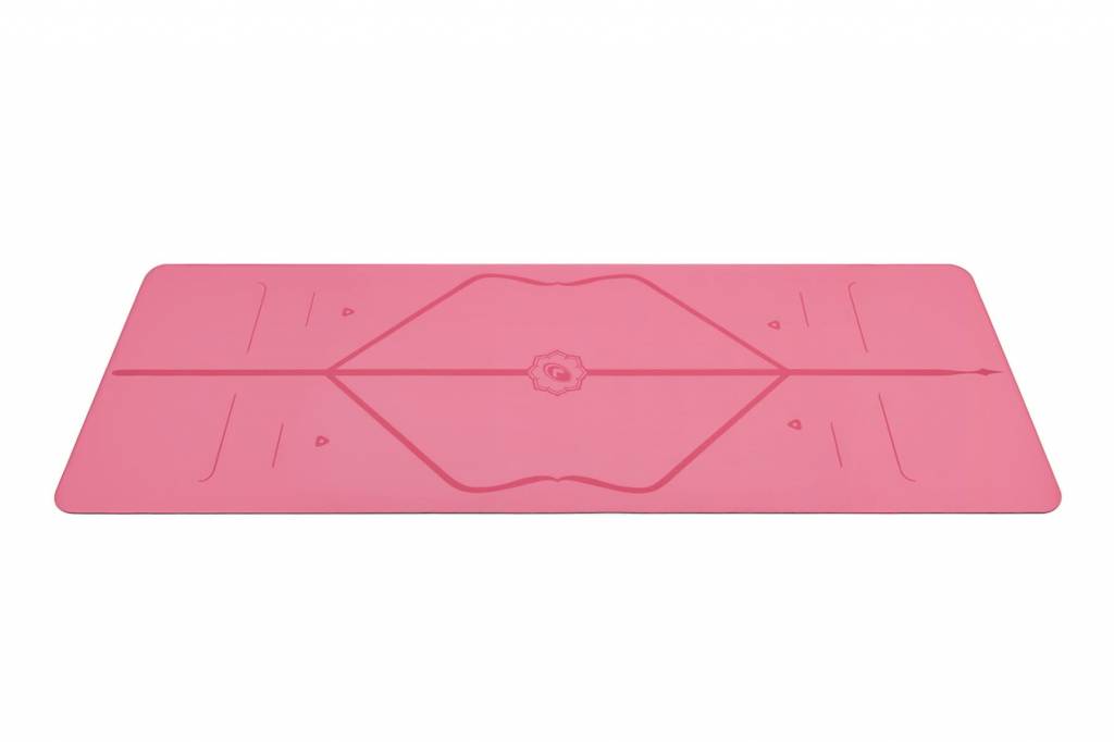 Liforme Travel Yoga Mat 180cm 66cm 2mm - Pink - Yogisha