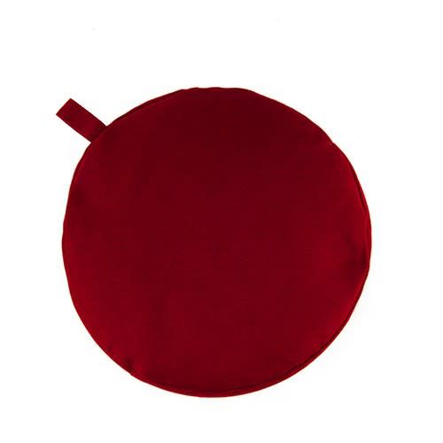 Yogisha Meditation Cushion Deluxe 9cm high - Bordeaux-1