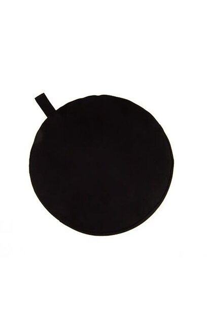Yogisha Meditationskissen Deluxe 9cm hoch - Schwarz