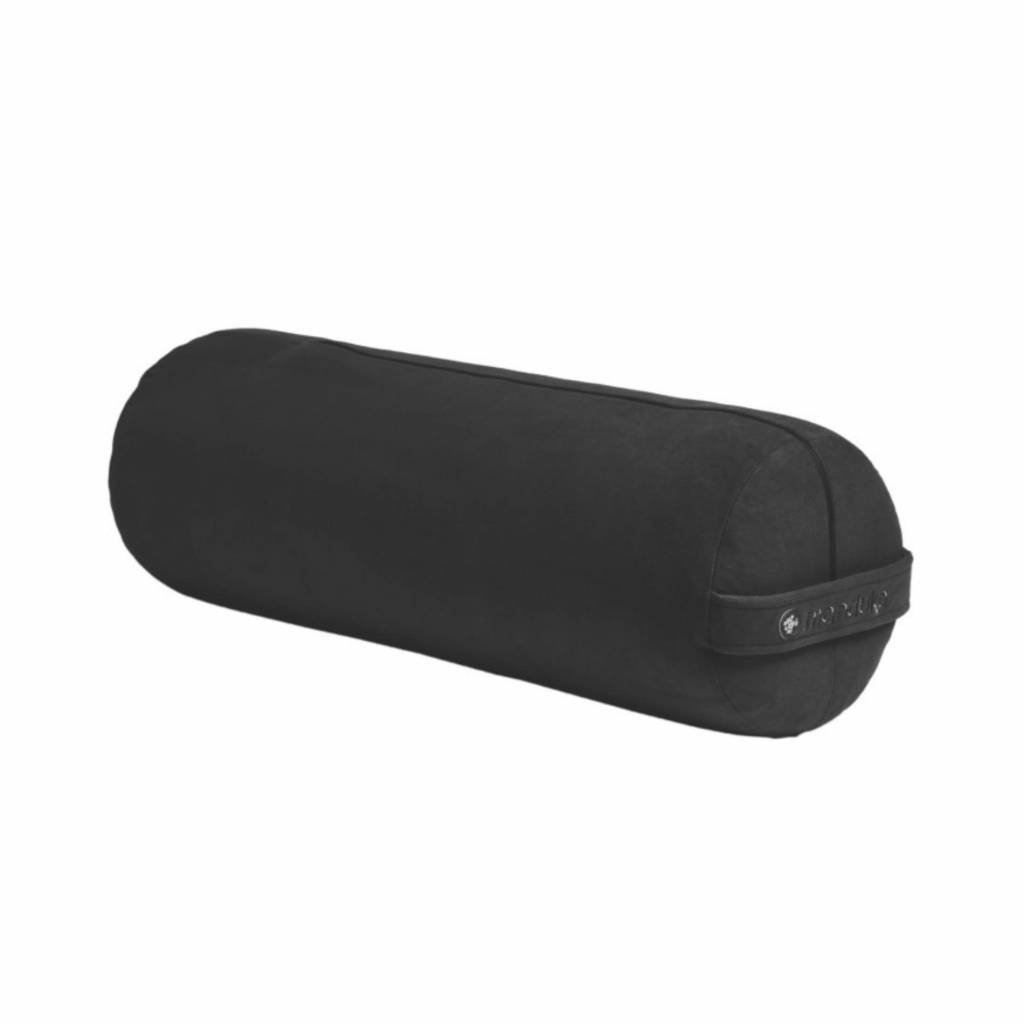 Manduka Yoga Bolster Round - Thunder-1