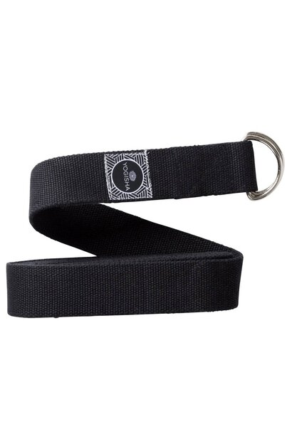 Yogisha Yoga Belt Cotton - Black