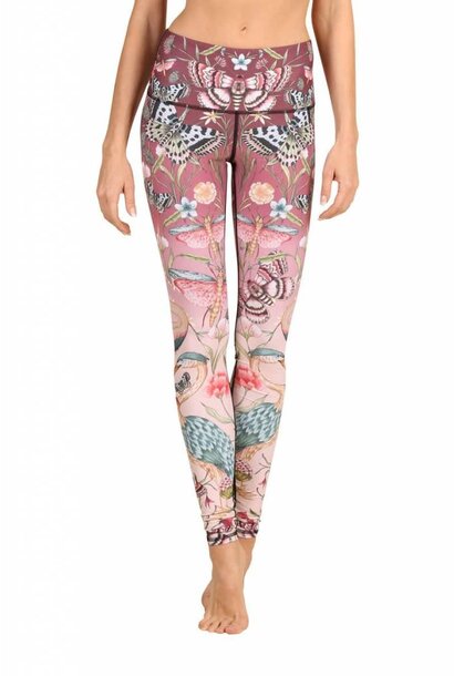 Yoga Democracy Yoga Legging 'Normal Leg' - Pretty In Pink