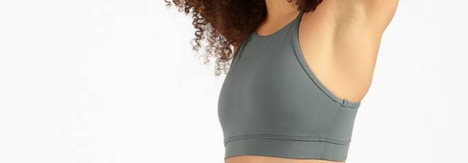 Dharma Bums Criss Cross Bra - Sage