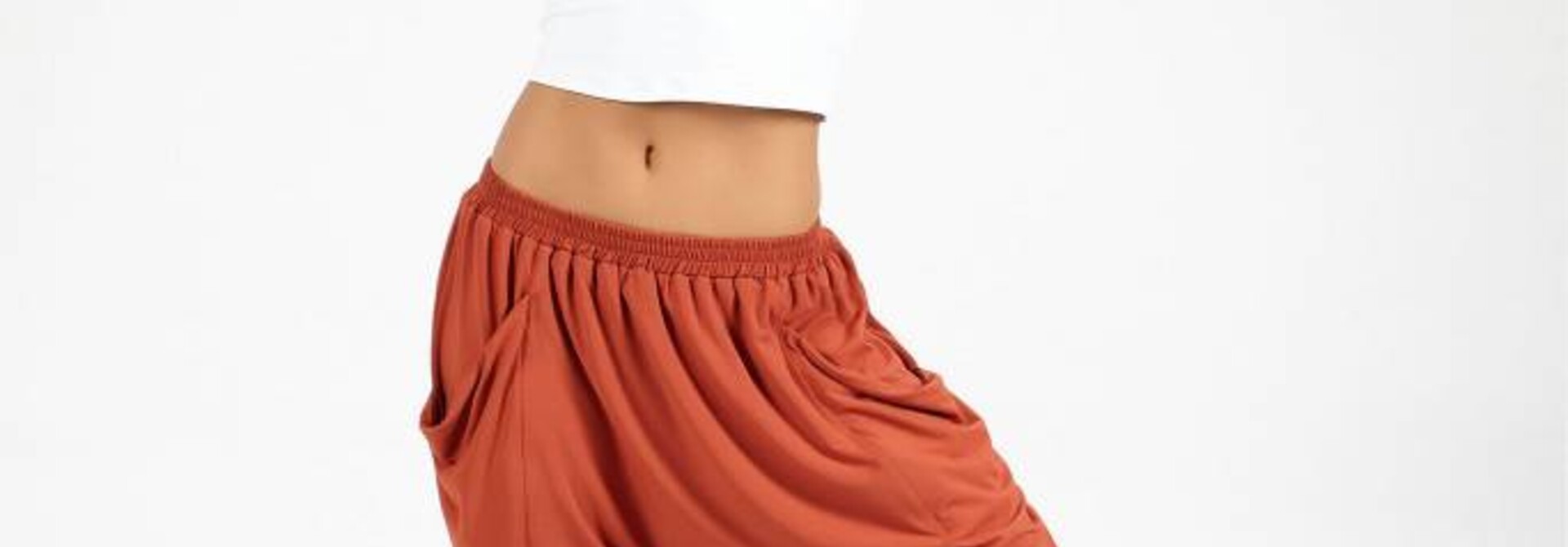 Dharma Bums Genie Pants - Rust