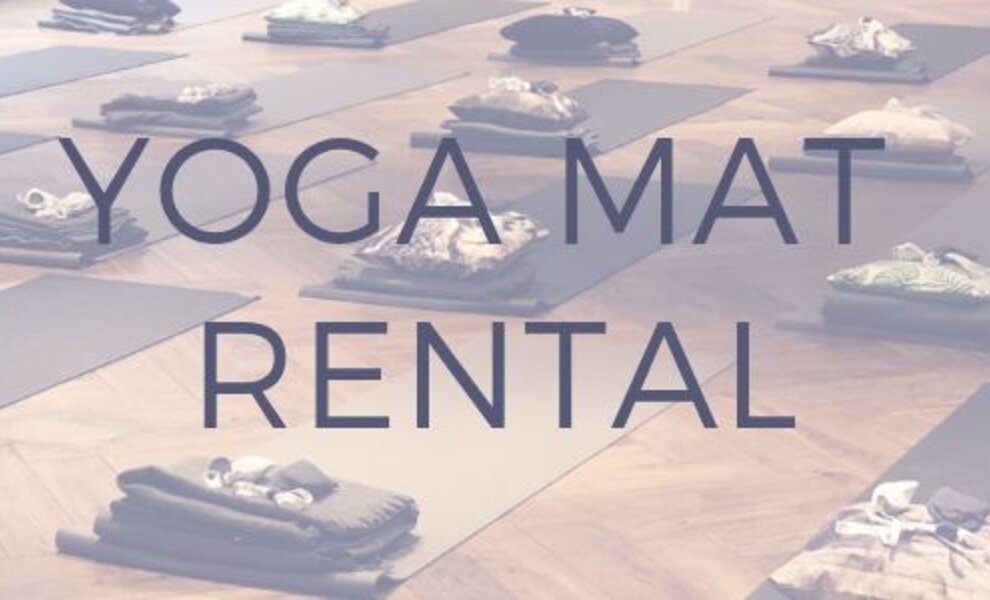 Yoga mat rental