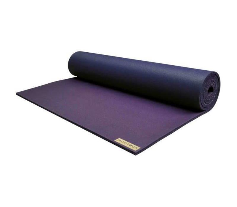 Jade Fusion Yoga Mat 203cm 71cm 8mm Purple Midnight Yogisha