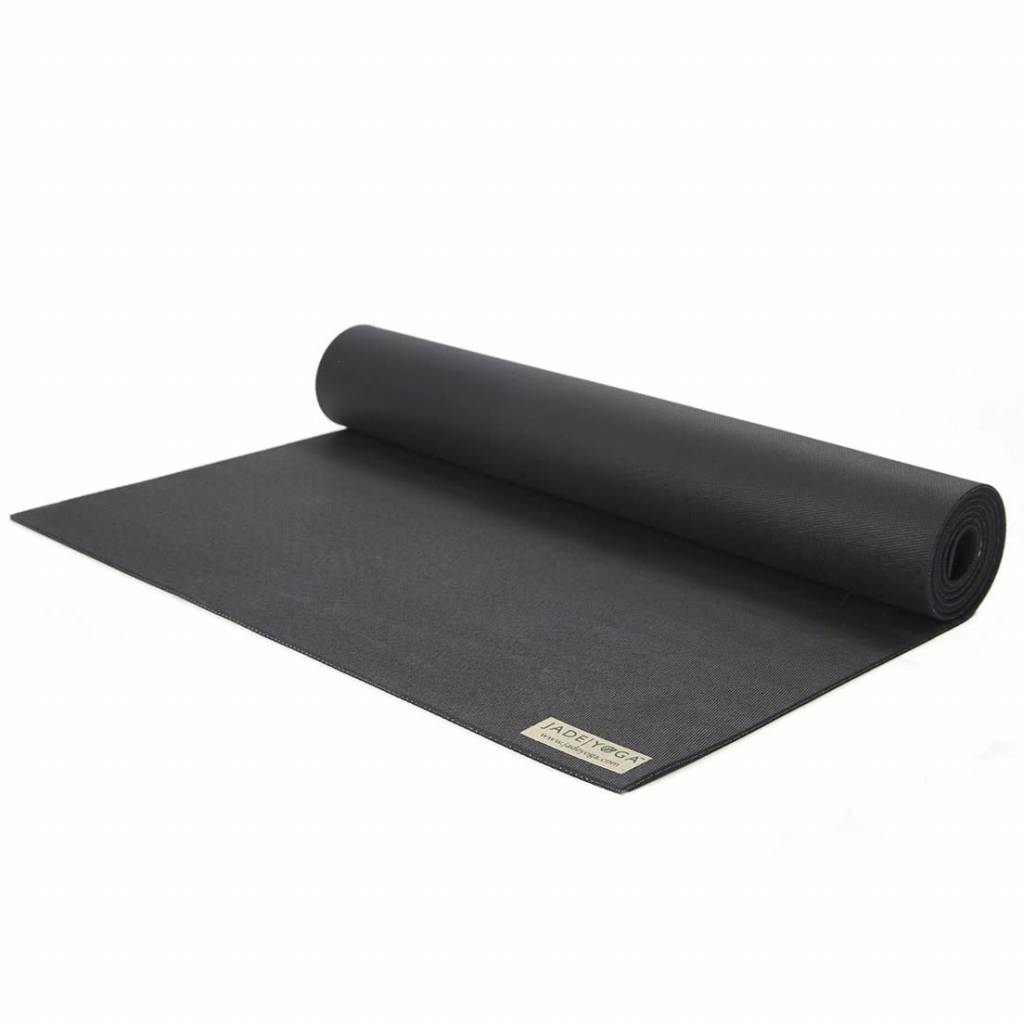 Jade Harmony Yoga Mat 188cm 60cm 5mm Black Yogisha Amsterdam