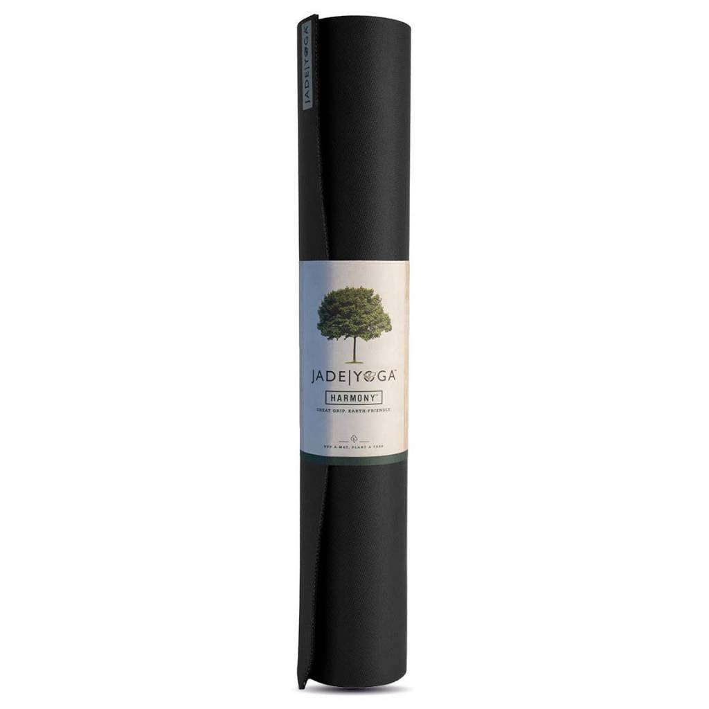 Jade Harmony Yoga Mat 188cm 60cm 5mm Black Yogisha Amsterdam