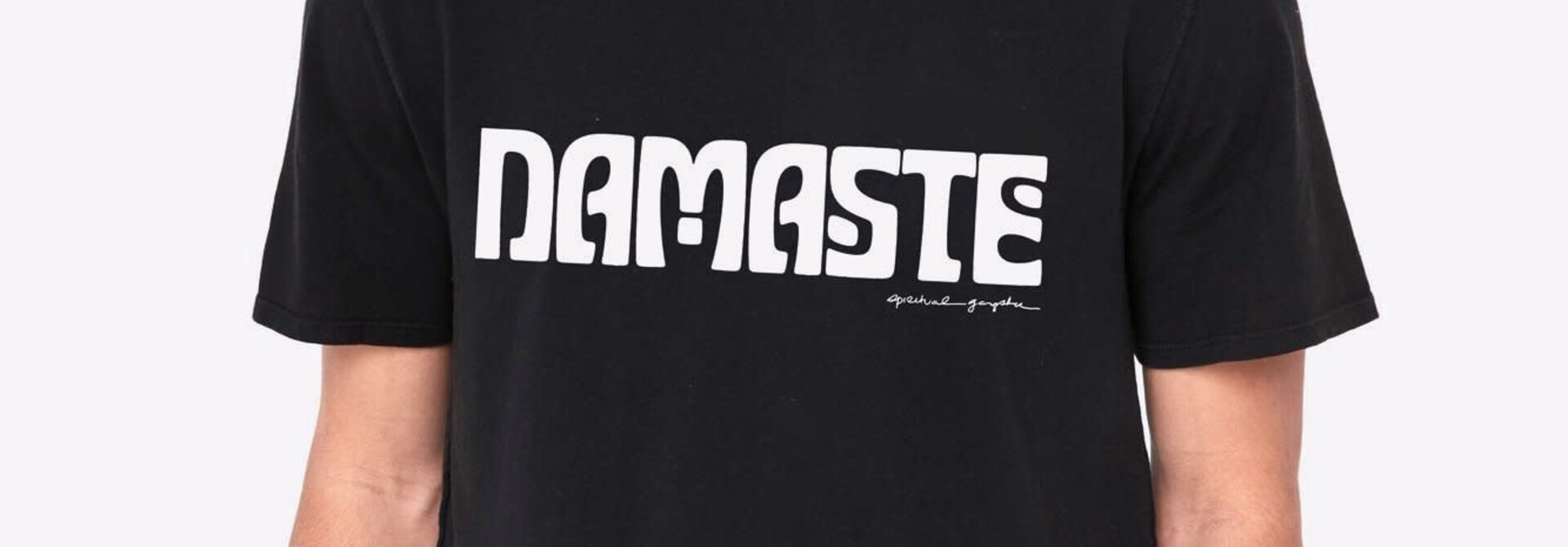 Spiritual Gangster Namaste Tee - Vintage Black