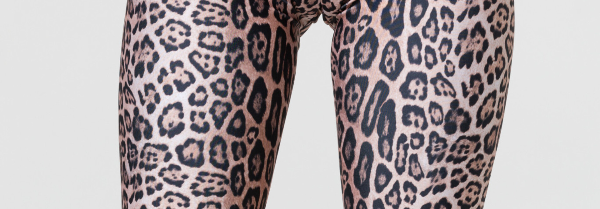 Onzie High Rise Biker Short - Leopard