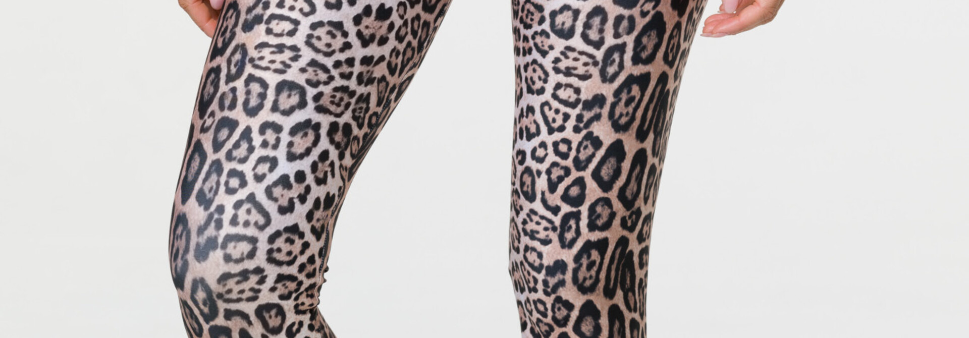 Onzie High Rise Leggings - Leopard