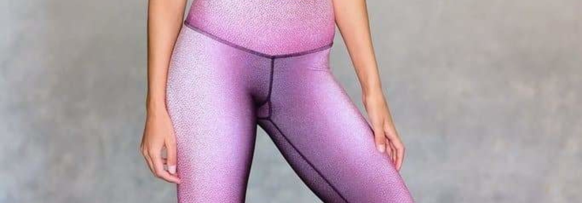 Niyama Sol Barefoot Legging - Shagreen Peony