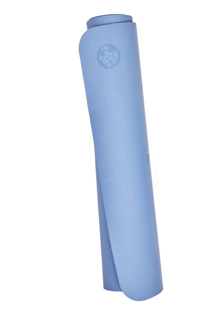 light blue yoga mat