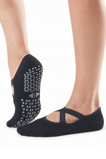 Tavi Noir Grip Socks Chloe - Ebony-1