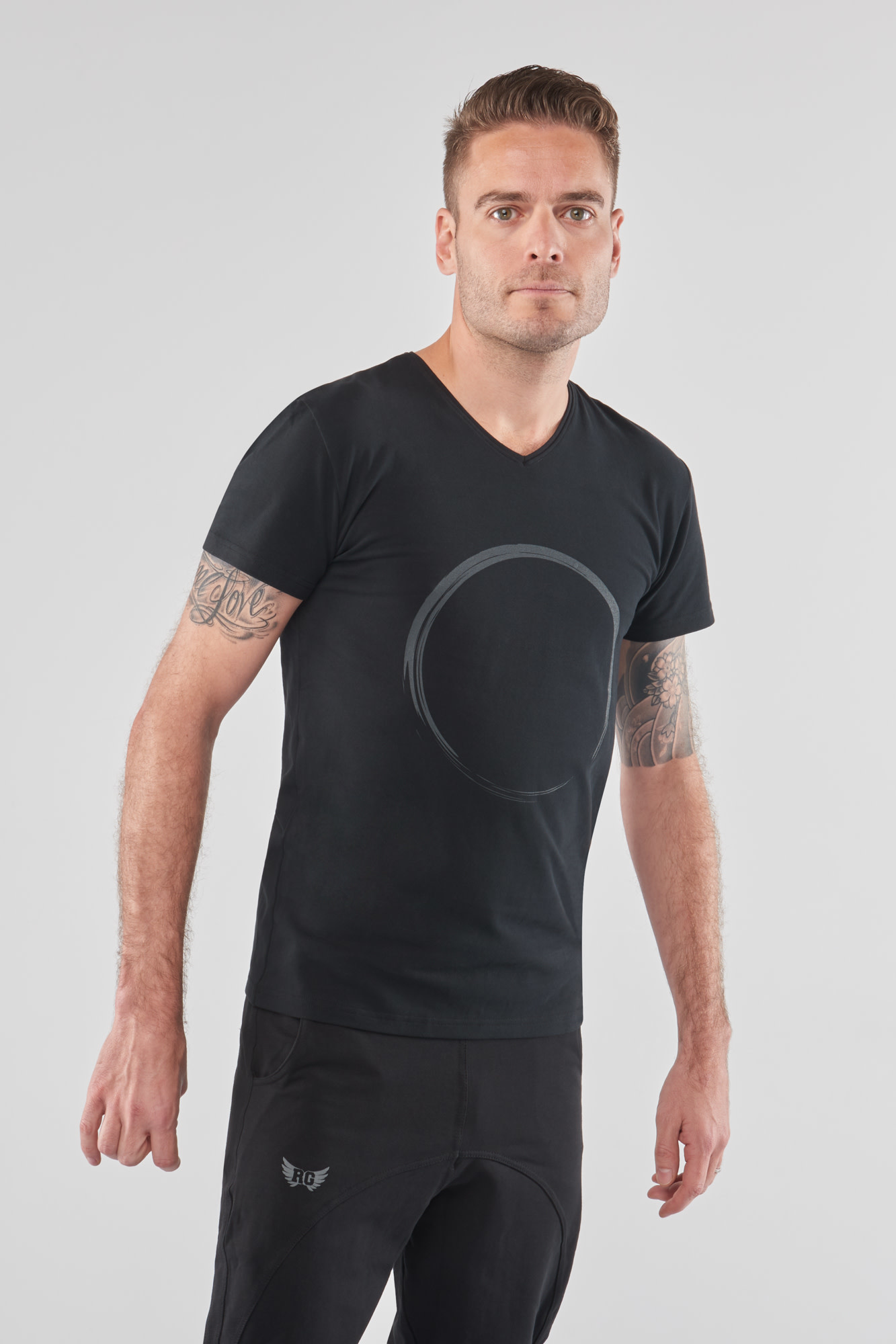 Renegade Guru Moksha Zen T-Shirt – Schwarz-1