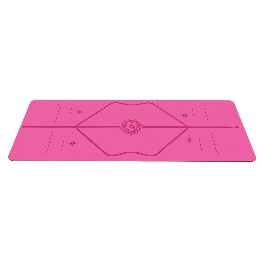 Liforme Gratitude Yoga Mat 185cm 68cm 4.2mm - Grateful Pink