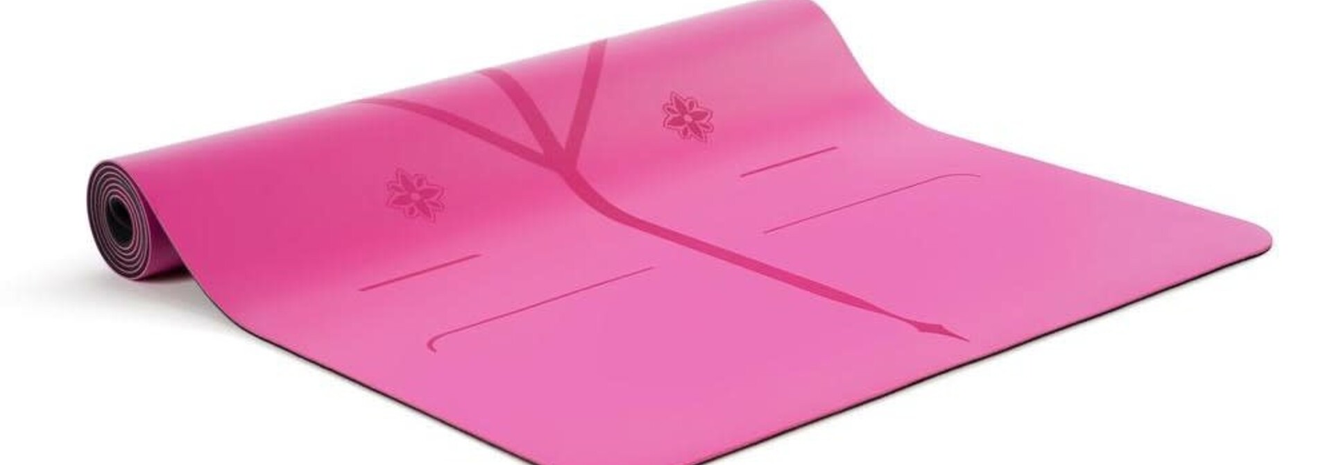 Liforme Gratitude Reise Yogamatte 180cm 66cm 2mm - Grateful Pink
