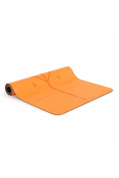 Liforme Travel Yogamat - Happiness Orange