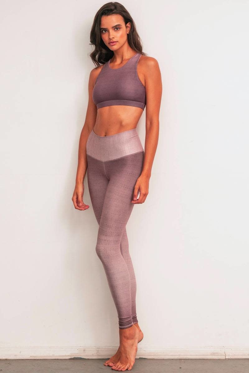 Niyama Sol Barefoot Legging - Lavender 