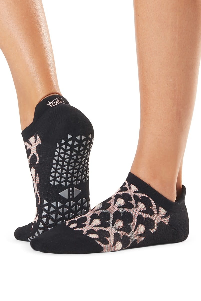 Tavi Noir Women's Savvy Non-Slip Socks, Ebony, Small