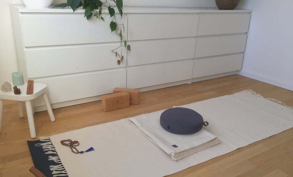 Thuis een yoga ruimte maken