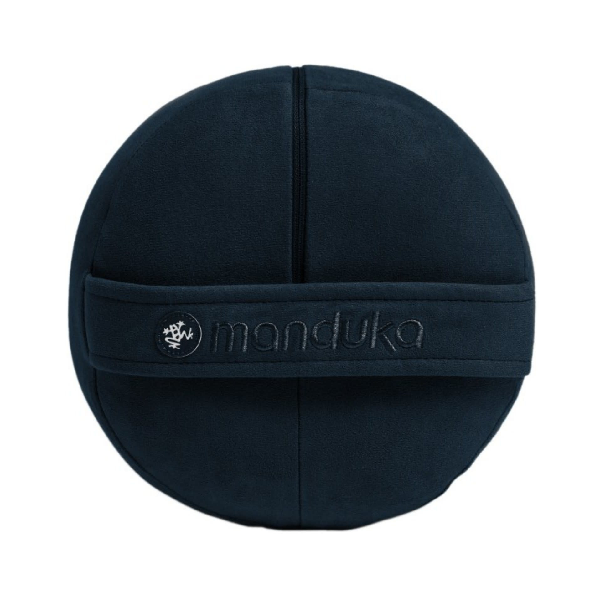 Manduka Yoga Bolster Round - Midnight-2