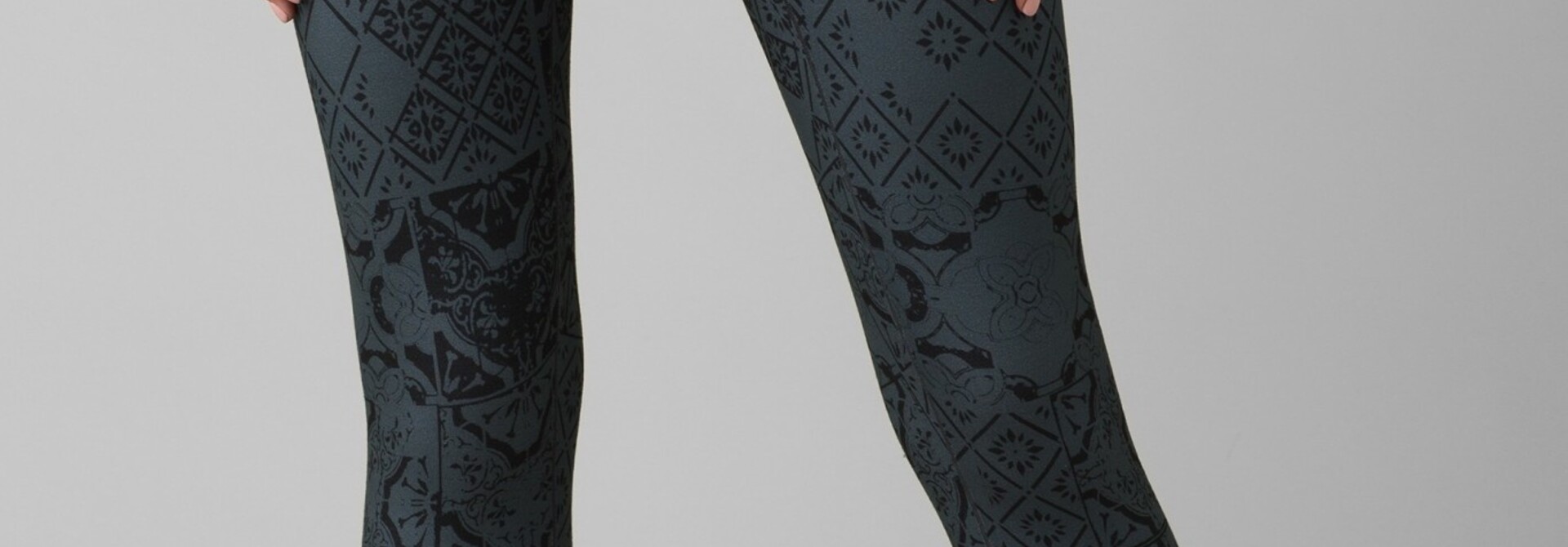 PrAna Kimble Printed 7/8 Legging - Chalkboard Tiles