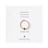A Beautiful Story A Beautiful Story Sparkle Gouden Ring - Tijgeroog
