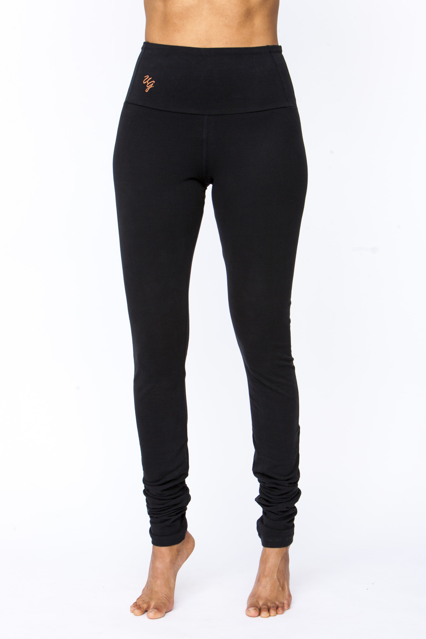 Yoga legging dames - Zwart