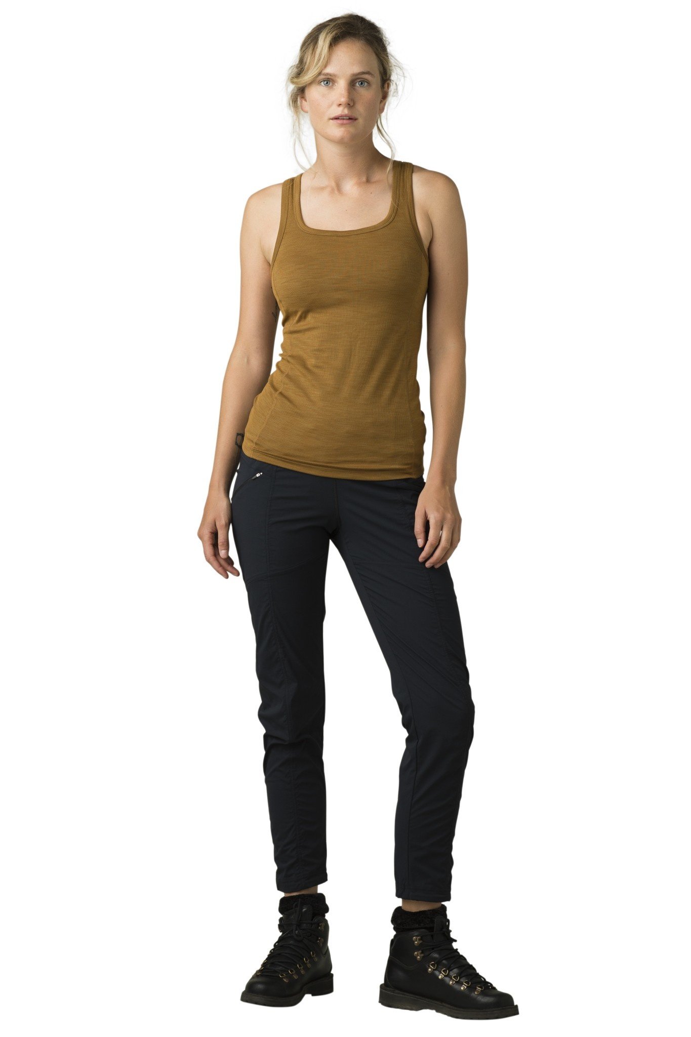 PrAna Becksa Tank - Antique Bronze Heather - Yogisha Amsterdam