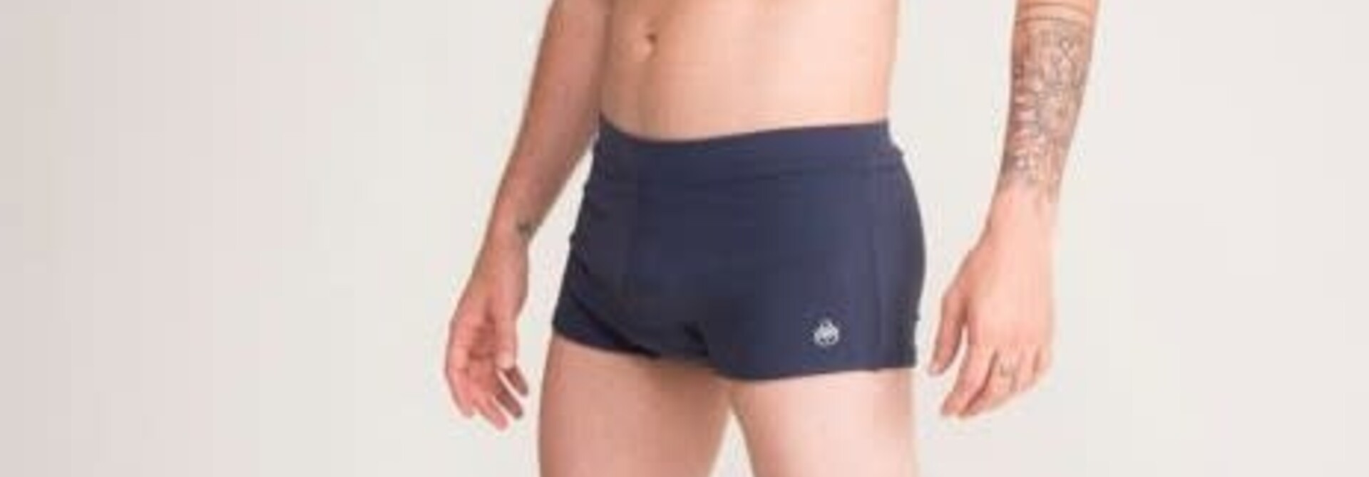 Shakti Activewear Brazilian Trunks - Navy