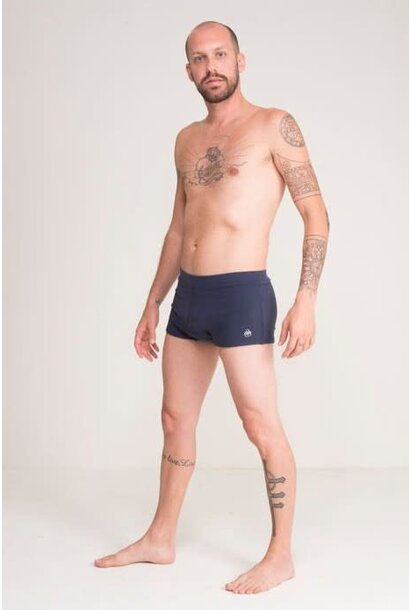 Shakti Activewear Brasilianische Badehose - Marineblau