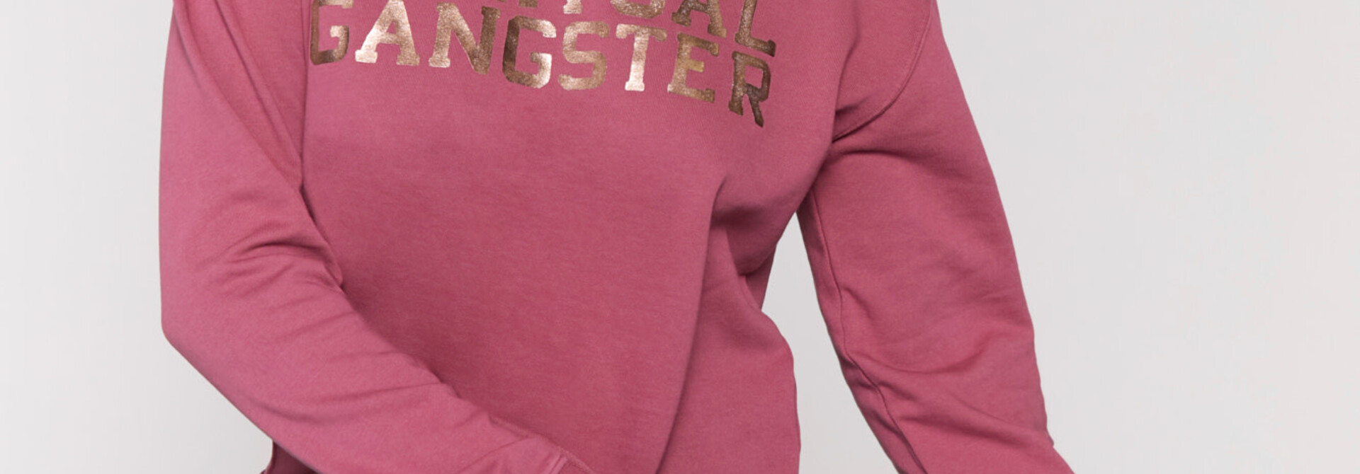 Spiritual Gangster Mazzy Pullover Sweatshirt - Desert Rose