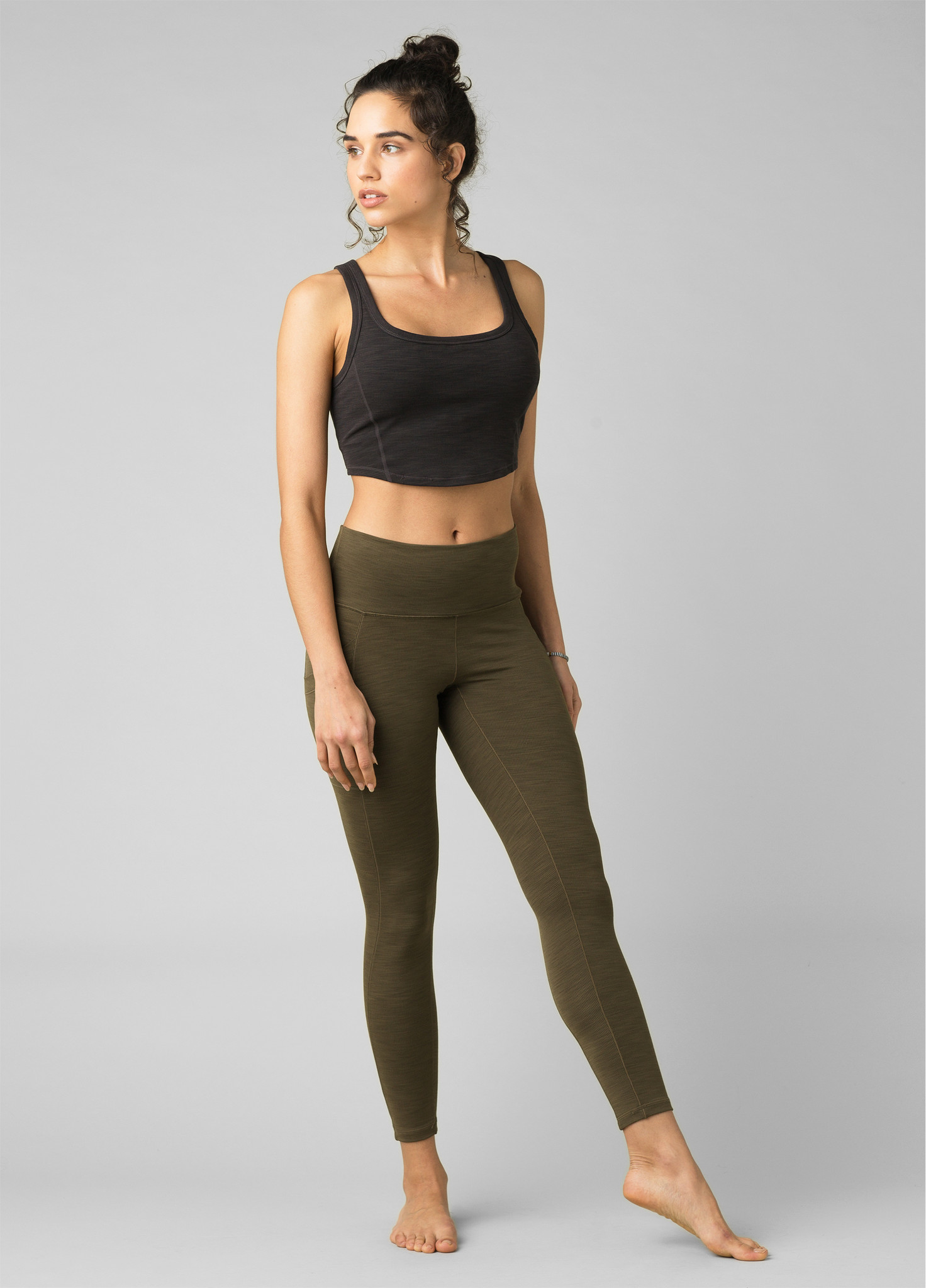 PrAna Becksa 7/8 Legging - Flannel Heather - Yogisha Amsterdam