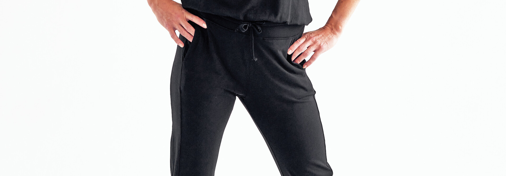 Asquith Crop Pants - Black