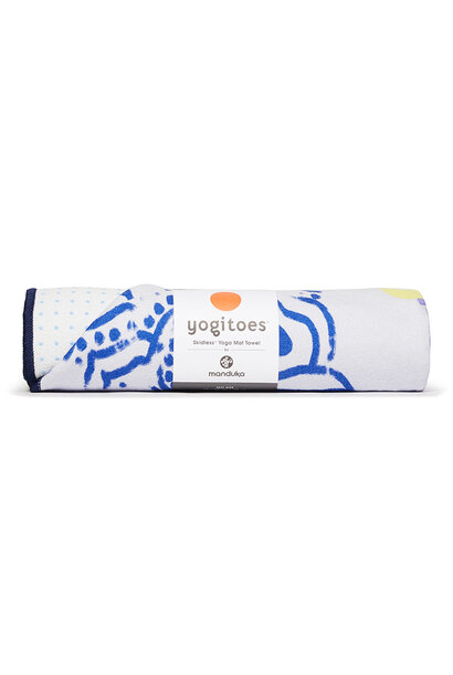 Yogitoes Yoga Handdoek - Chakra Blue